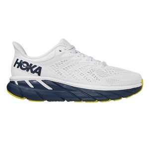 Hoka W Clifton 7 Men Running Shoes Us Size White&Dark Blue